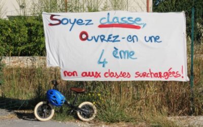 Fons Outre-Gardon | Stop à l&rsquo;école « usine à sardines »